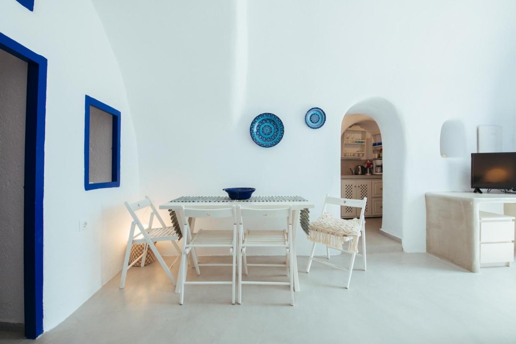 Blu Bianco Cave House By Sv Villa เอีย ภายนอก รูปภาพ